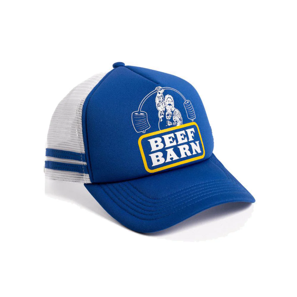 Beef Barn Worldwide Striped Hat - Image 3