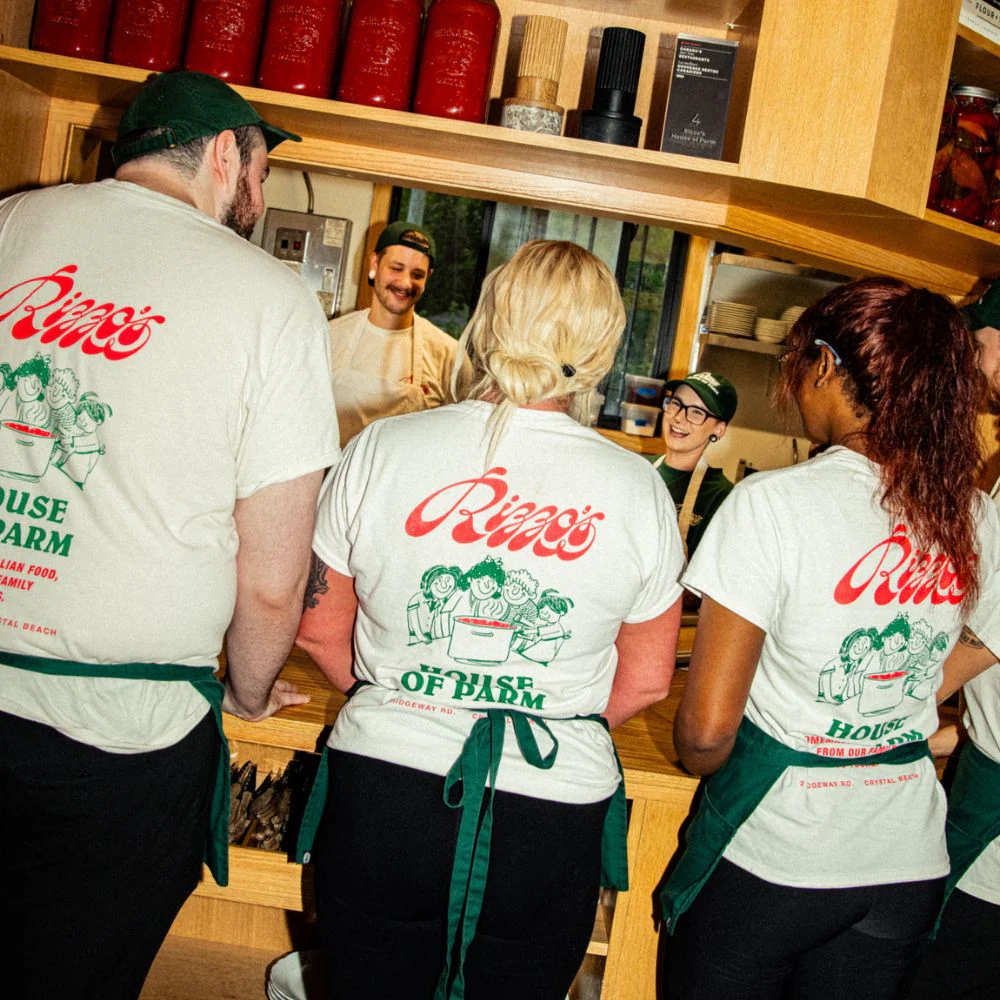 Rizzo's House of Parm Family T-Shirt - Image 5