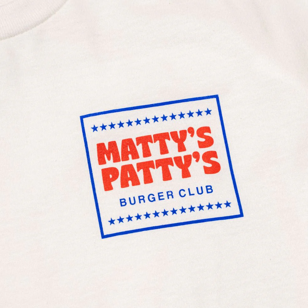 Matty's Patty's Burger Club T-Shirt - Image 4