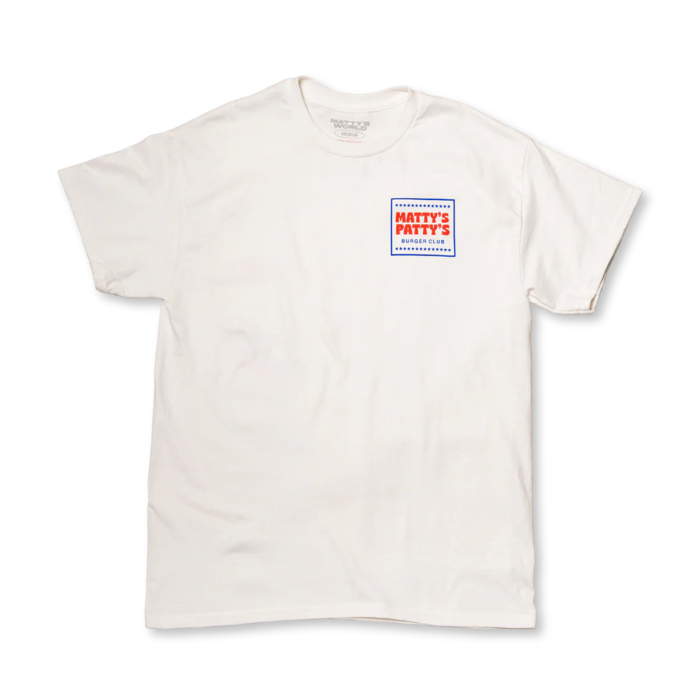 Matty's Patty's Burger Club T-Shirt - Image 5